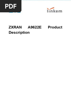 ZXRAN A9622E Product Description | PDF