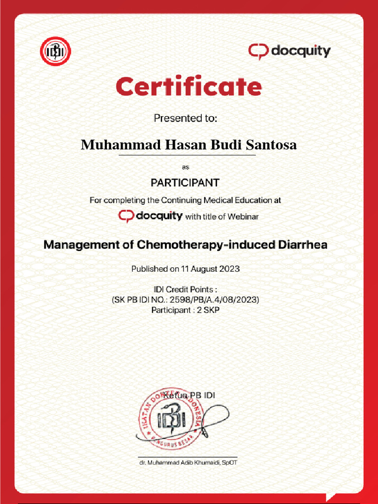 Icd 10 Chemotherapy Induced Diarrhea