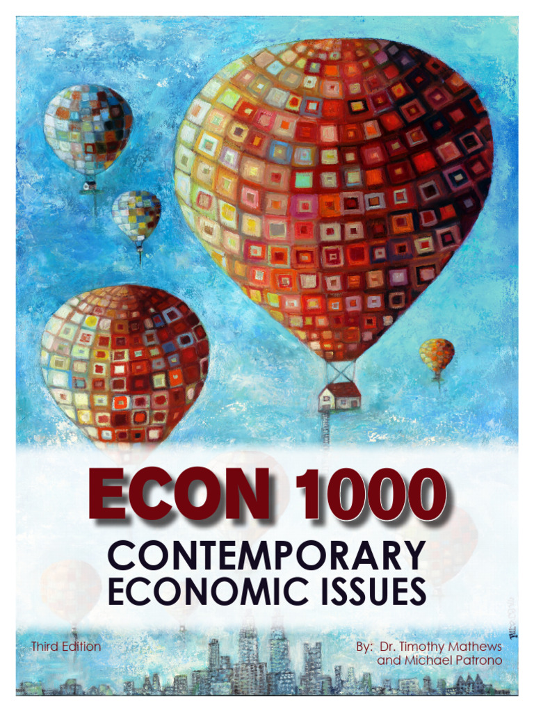 Contemporary Economic Issues - Timothy Matthews, Michael Patrono