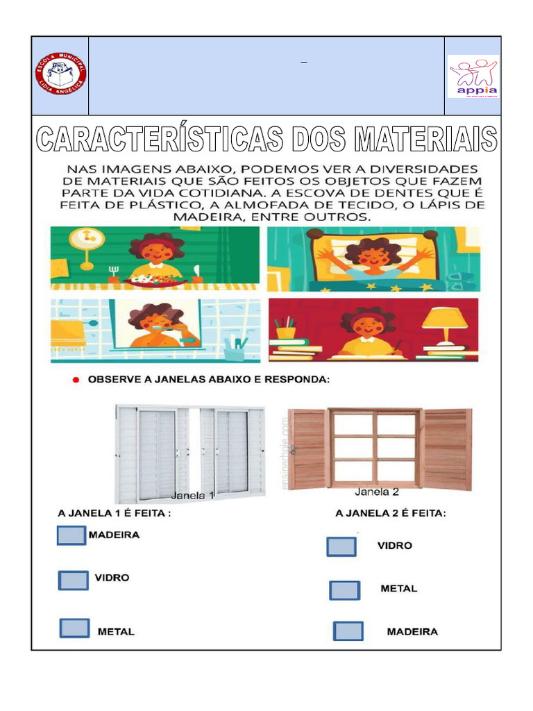 Caracteristicas Dos Materiais 1 | PDF