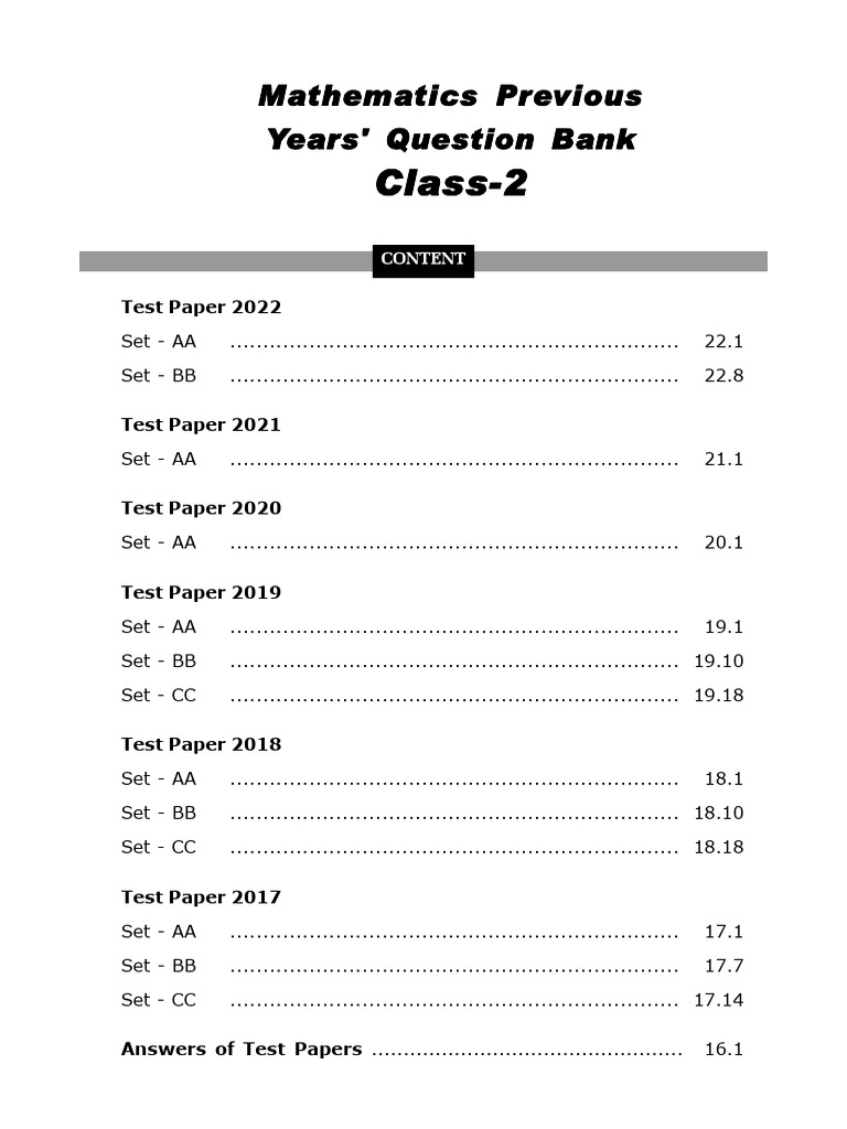 Class 2 maths silverzone pdf