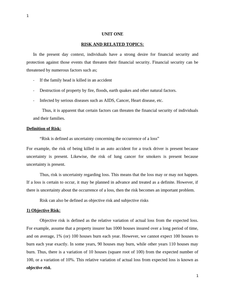 Risk Ch 1 Pdf