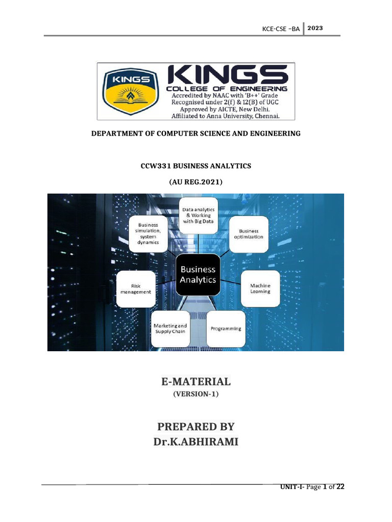 UNIT1 | PDF