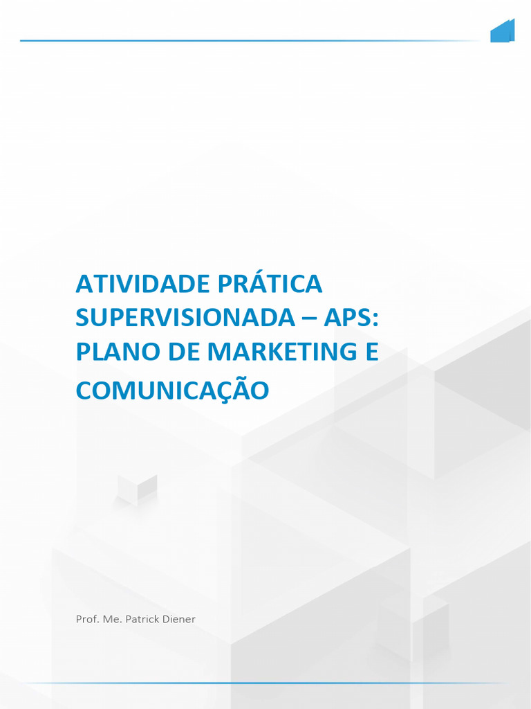 Revisada Rota Aps Plano de Marketing | PDF