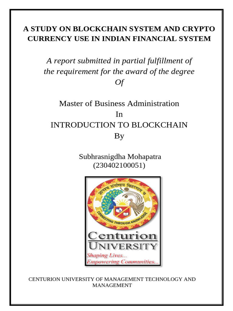 SM Blockchain Project | PDF