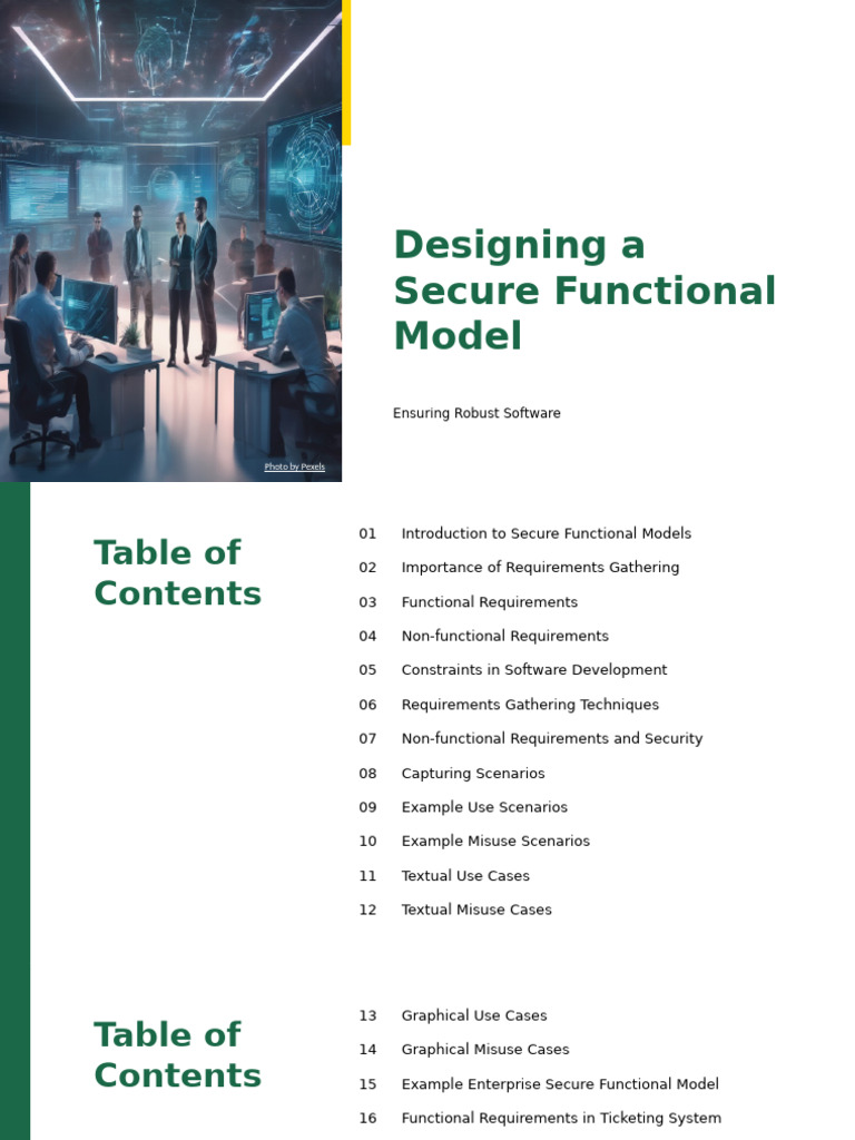 Chapter 2 Designinga Secure Functional Model | PDF