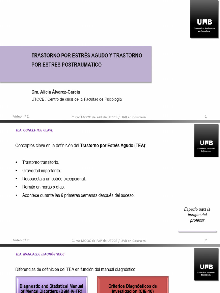 TSPT | PDF | Enfermedades y trastornos humanos | Sicología