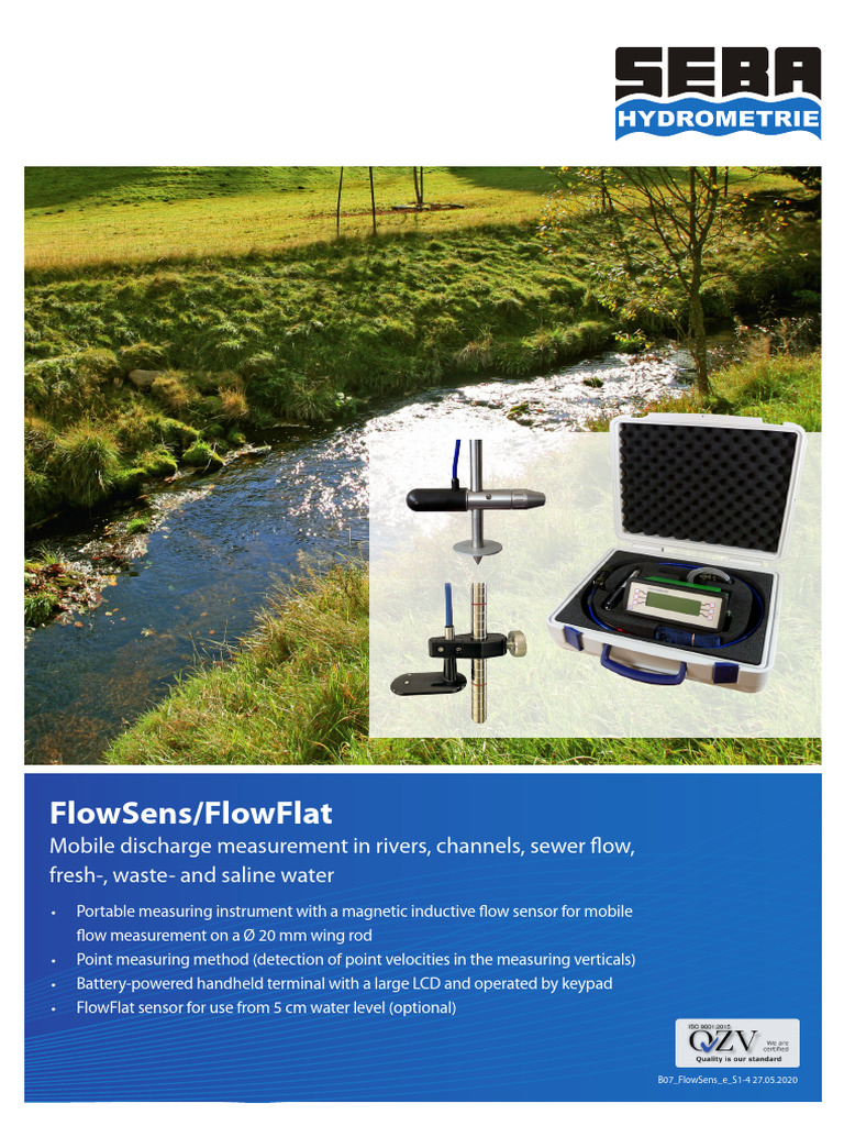 B07 FlowSens e | PDF