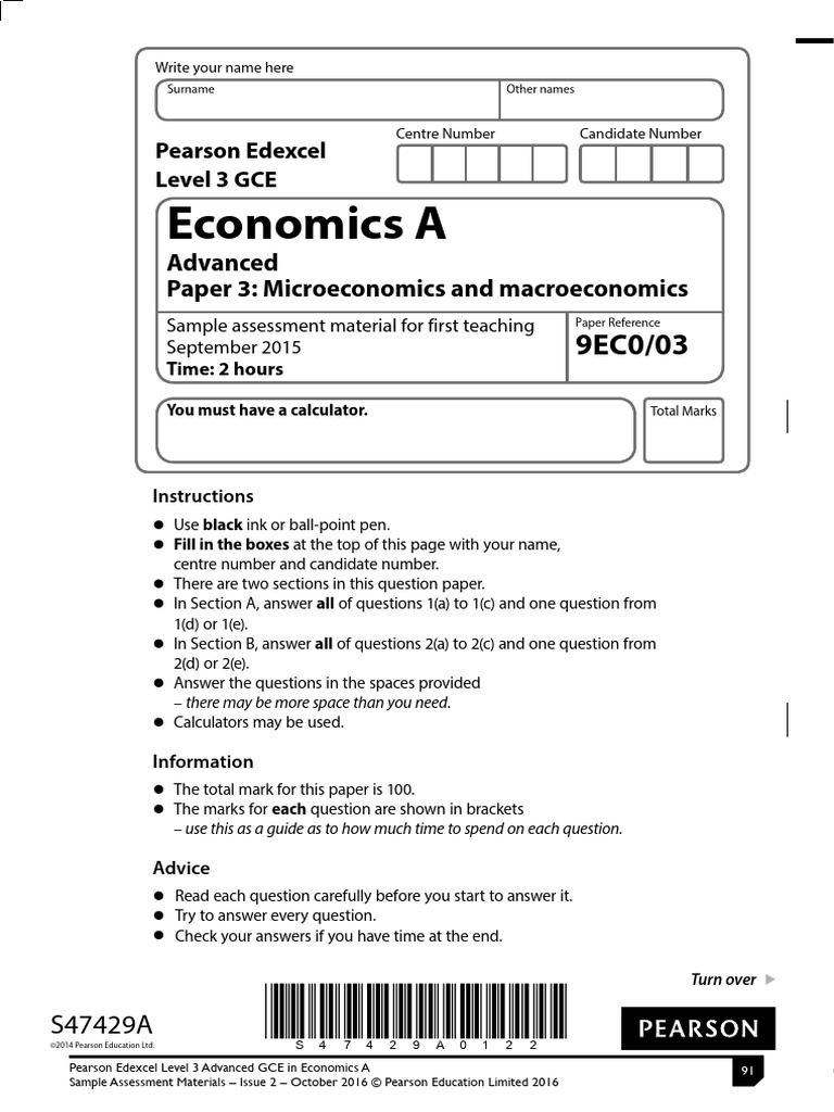 Paper 3 QP | PDF