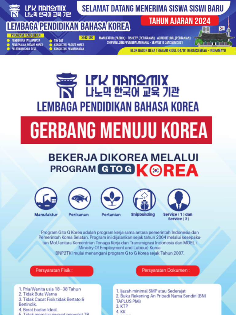 Pendaftaran LPK Nanomix Indramayu | PDF