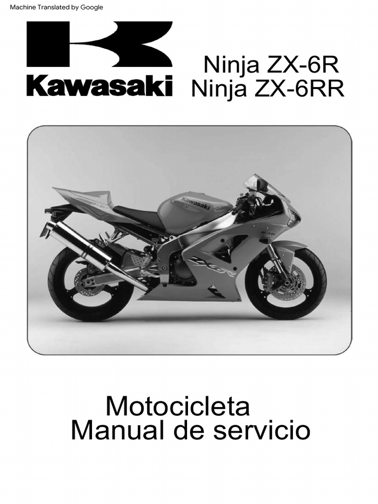 KAWASAKI ZX6R E/F 型 サービスマニュアル 楽天市場】Kawasaki カワサキ サービスマニュアル ZX-6R KAWASAKI DVD