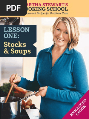 Martha Stewart's Cooking School: Soups & Stocks: French Onion Soup