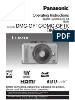 DMCGF1 Operating Instructions