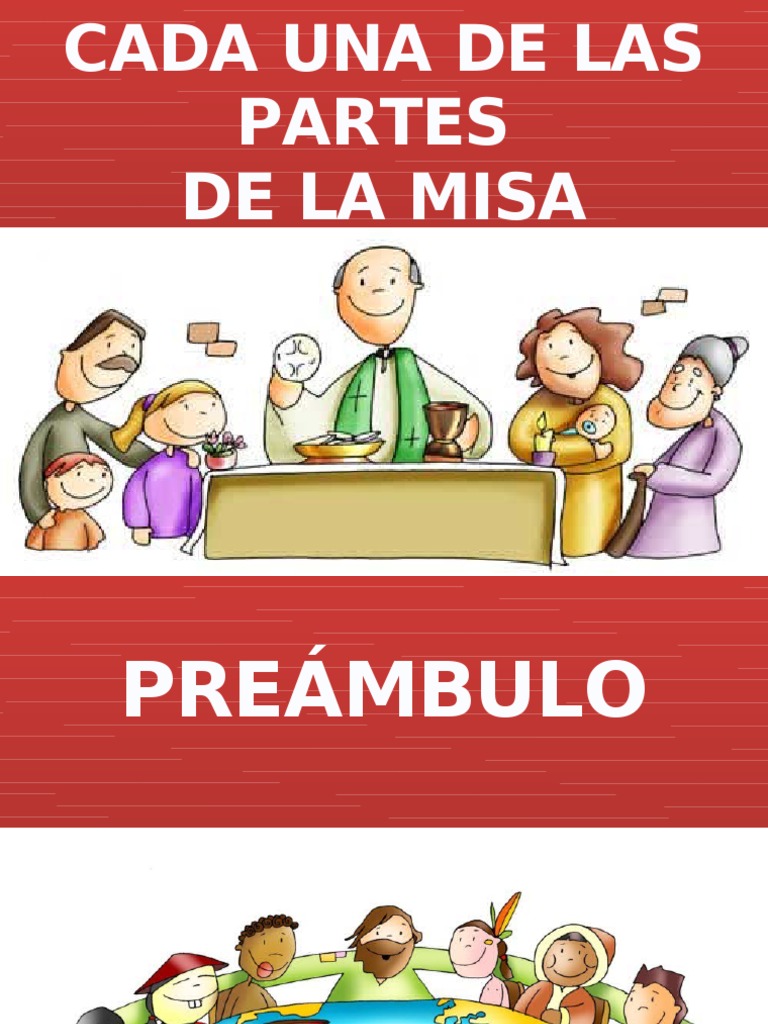 Cada Una de Las Partes de La MisaPrenotandas PDF Misa (liturgia) Comportamiento cristiano