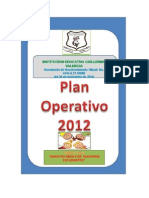 Plan Operativo 2012