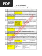 COMPASS ERROR and DEVIATION CALCULATION SHEET | PDF