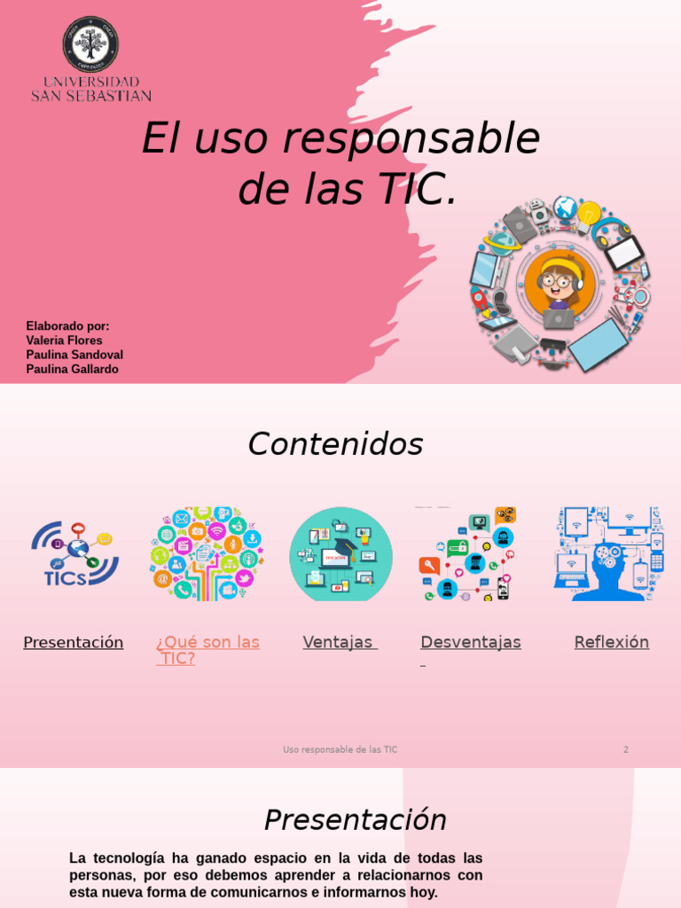 El Uso Responsable de Las TIC | PDF
