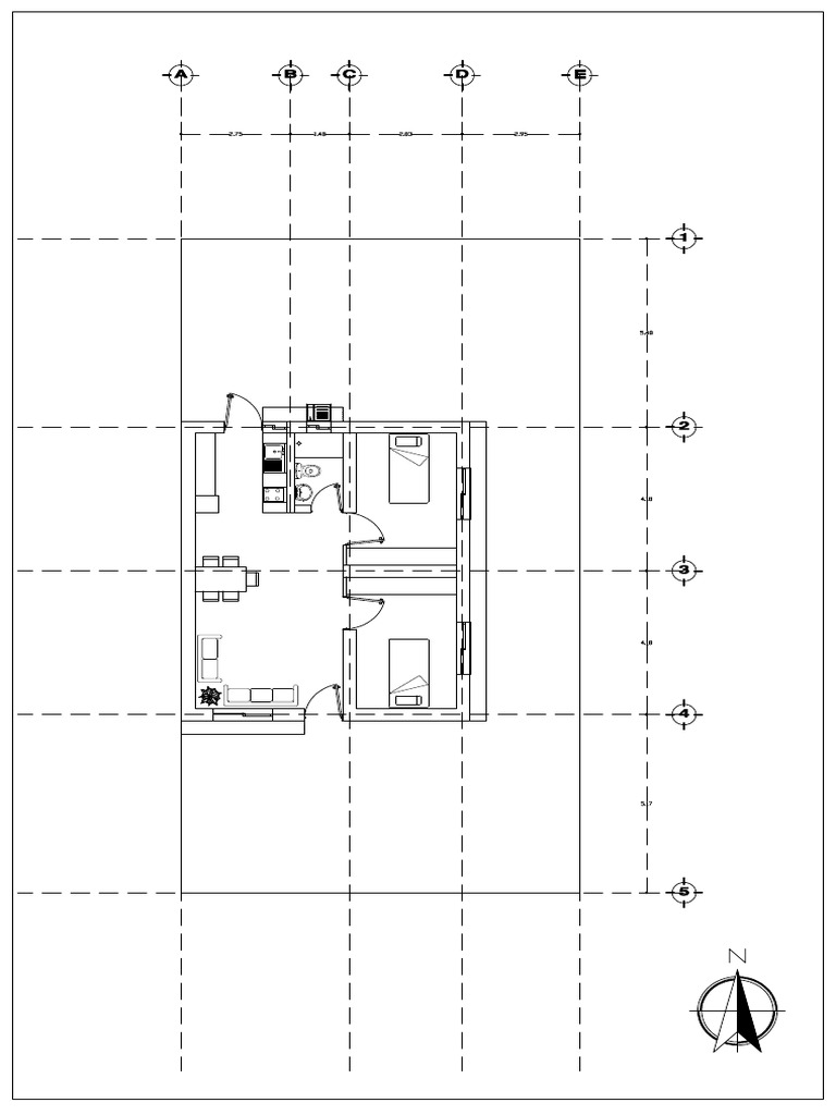 Planta Arq 1-75 | PDF
