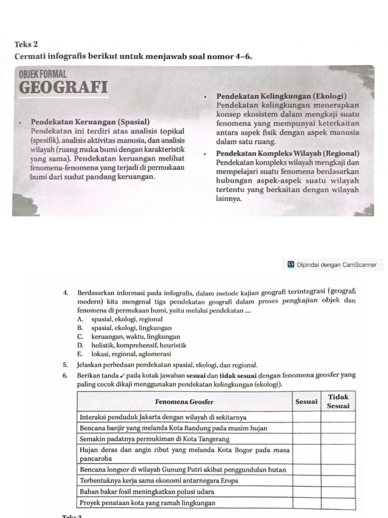 Pendekatan Geografi Dan Prinsip Geografi Pdf