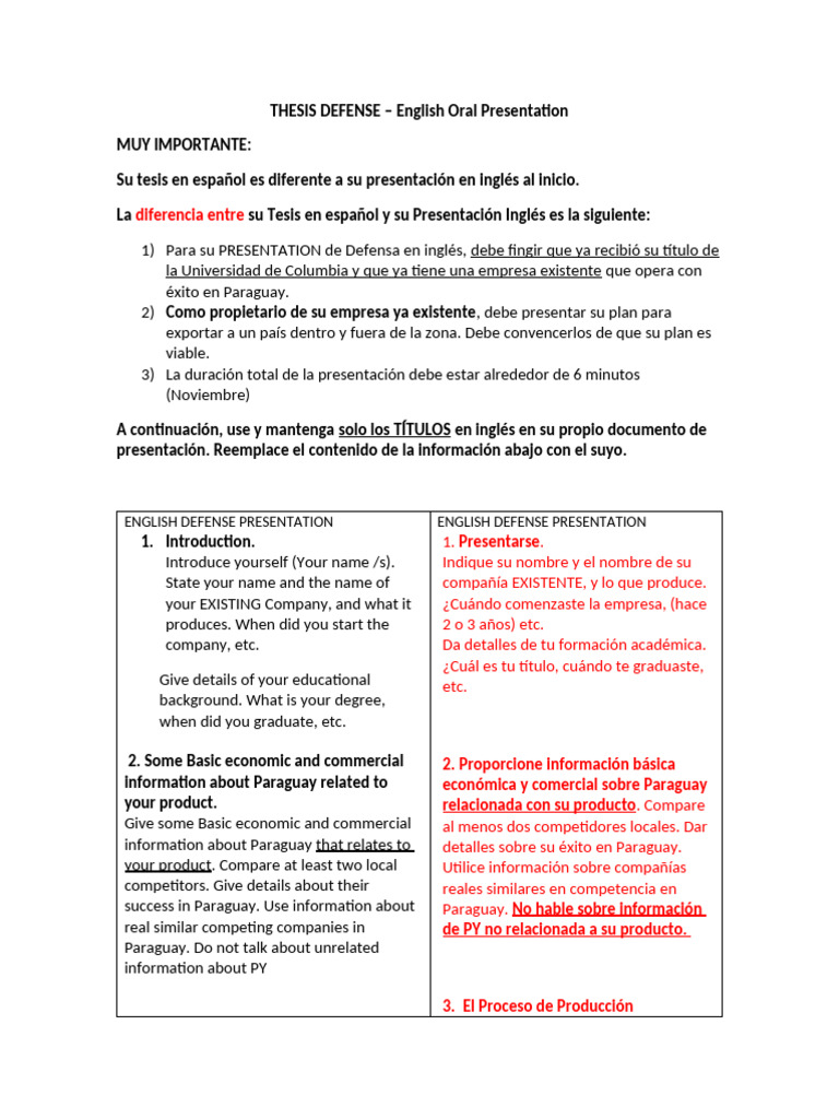 Thesis Defense Options-2024 | PDF