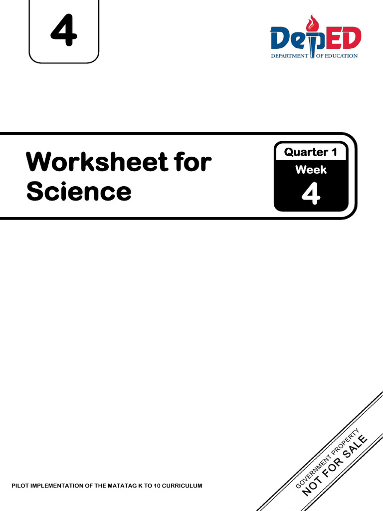 WS Science-4 Q1 W4 v.2 FINAL | PDF