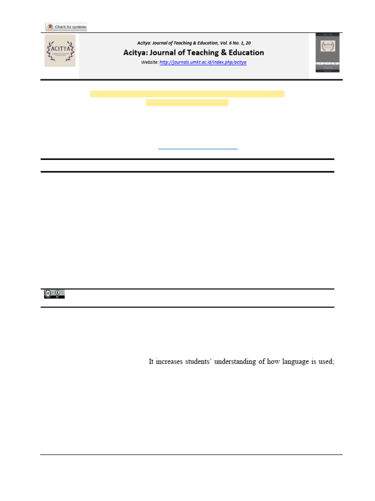 Reading Strategies Used by The Students of English | PDF