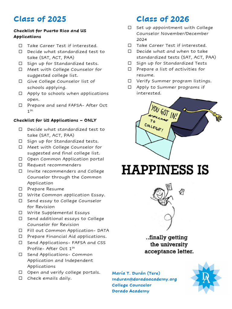 Checklist | PDF