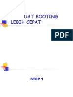 Membuat Booting Lebih Cepat