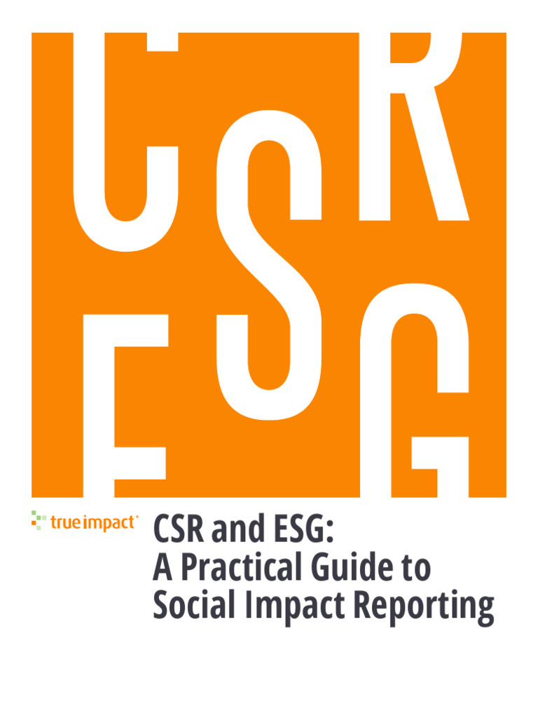 Esg & CSR | PDF