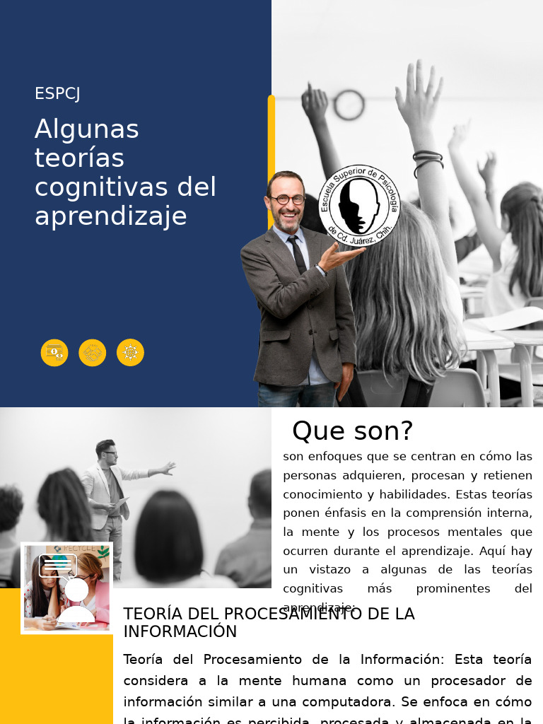 Teorias Cognitivas Del Aprendizaje Clase3 | PDF