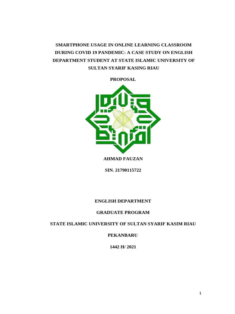 English Proposal | PDF