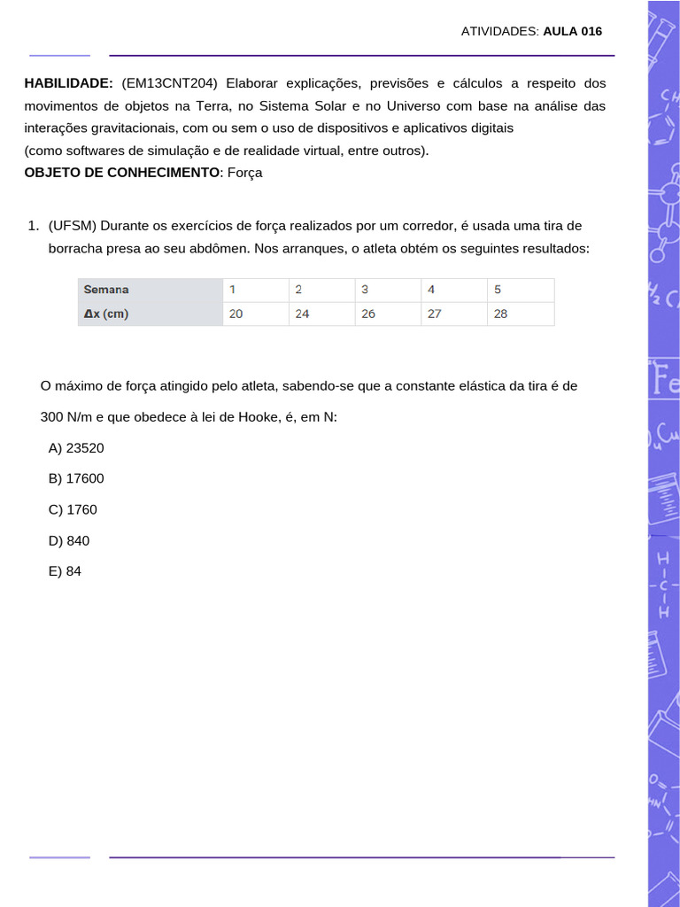 Aula 016 - Principio Fndamental Da Dinamica - Parte - 02 | PDF
