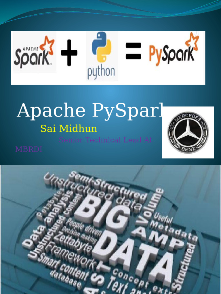 PySpark Introduction | PDF