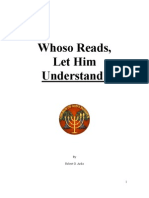 Whoso Reads, Let Him Understand!: by Robert G. Ardis