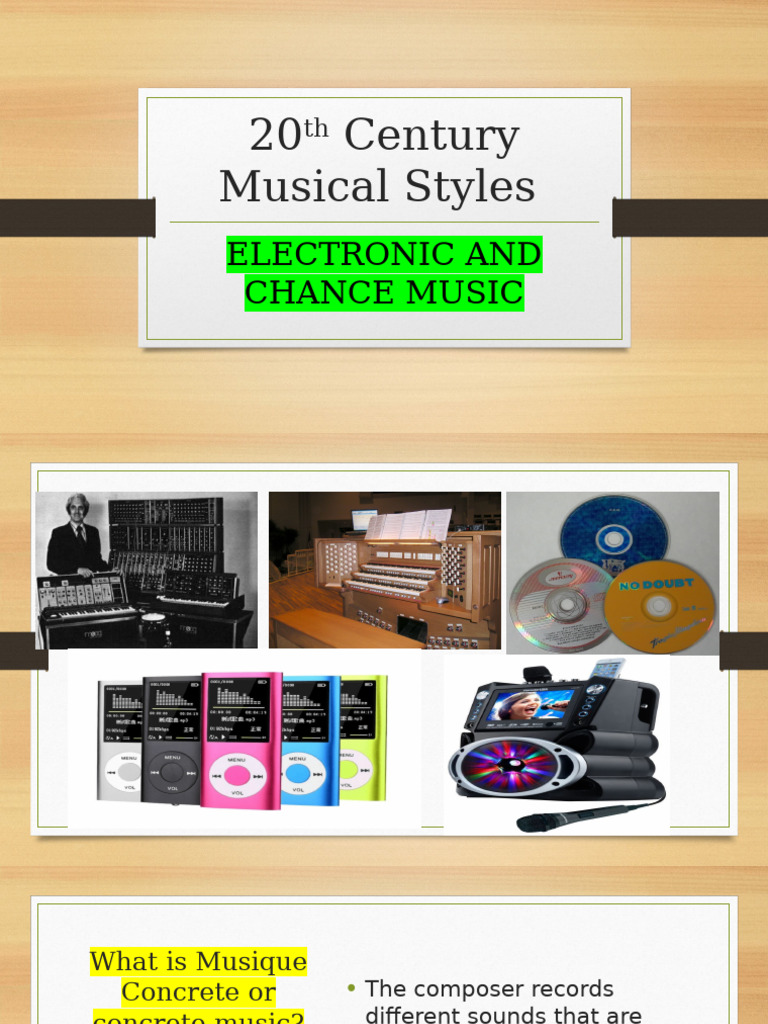 Electronic and Chance Music | PDF