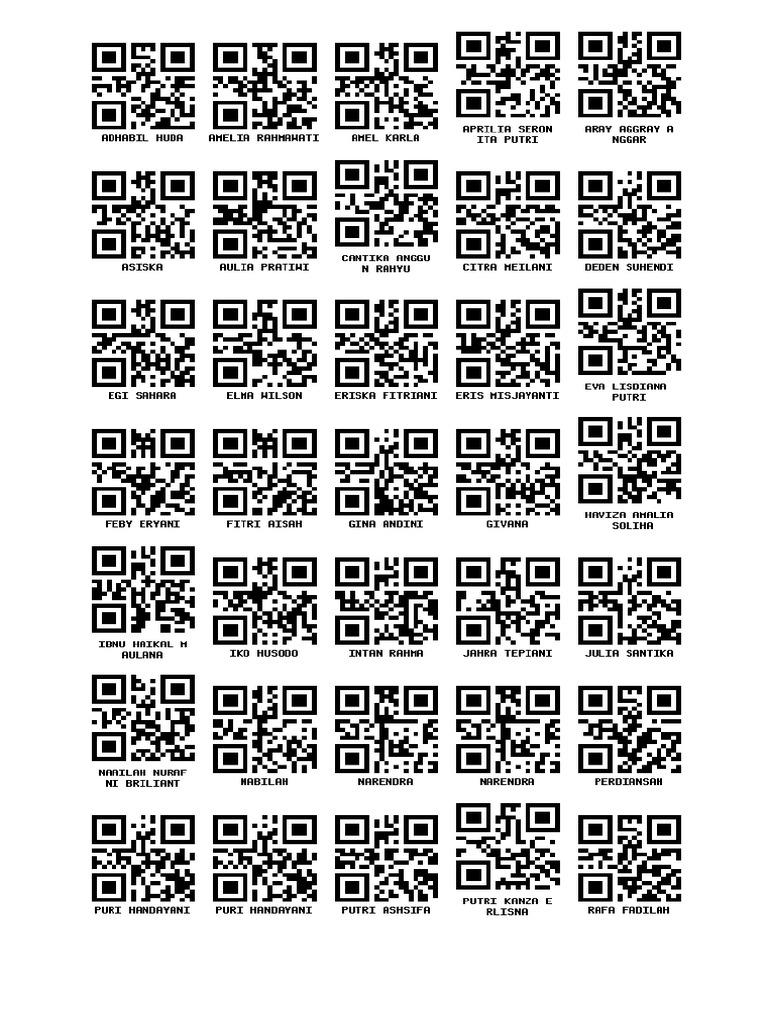 QR Code | PDF
