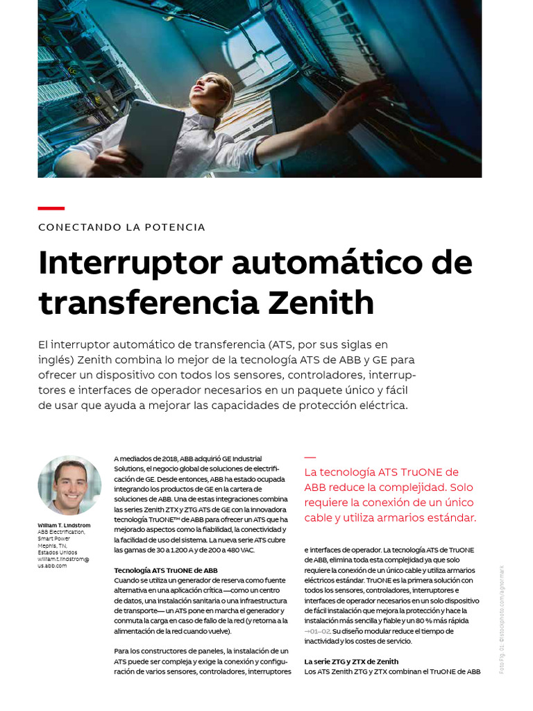Interruptor Automático Zenith ATS | PDF