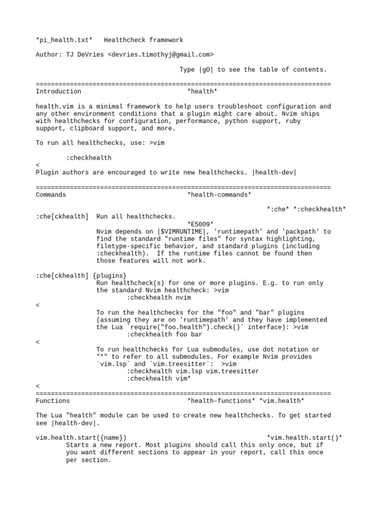 Pi Health | PDF