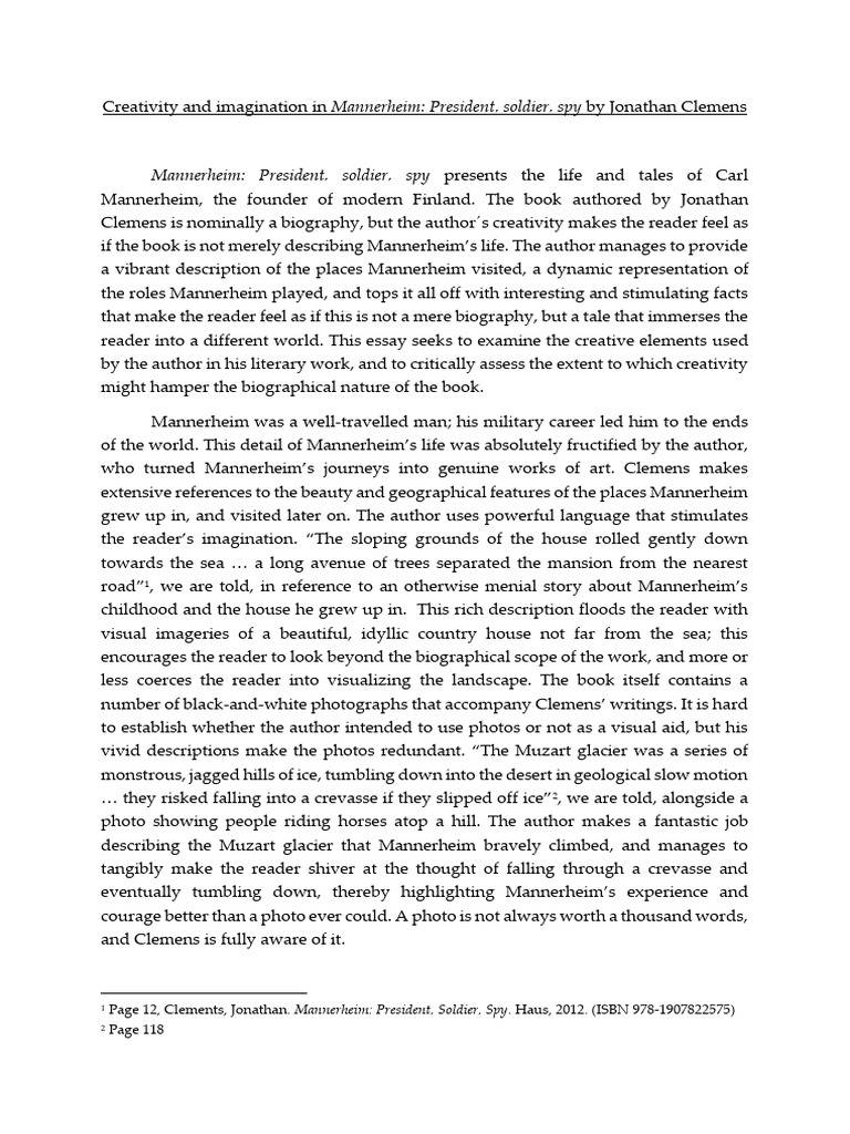 HL Essay SSS Example A | PDF