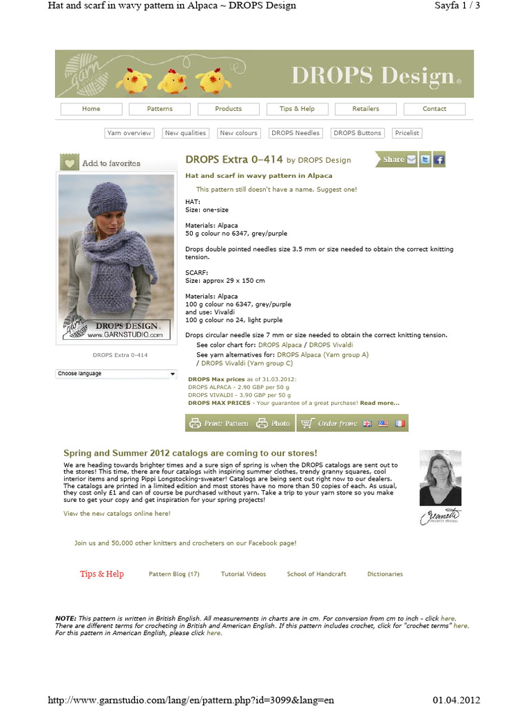 DROPS Extra 0-414: Yarn Overview New Qualities New Colours DROPS ...
