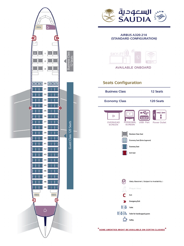 Airbus A320 214 Configuration 320 Feb2019 | PDF