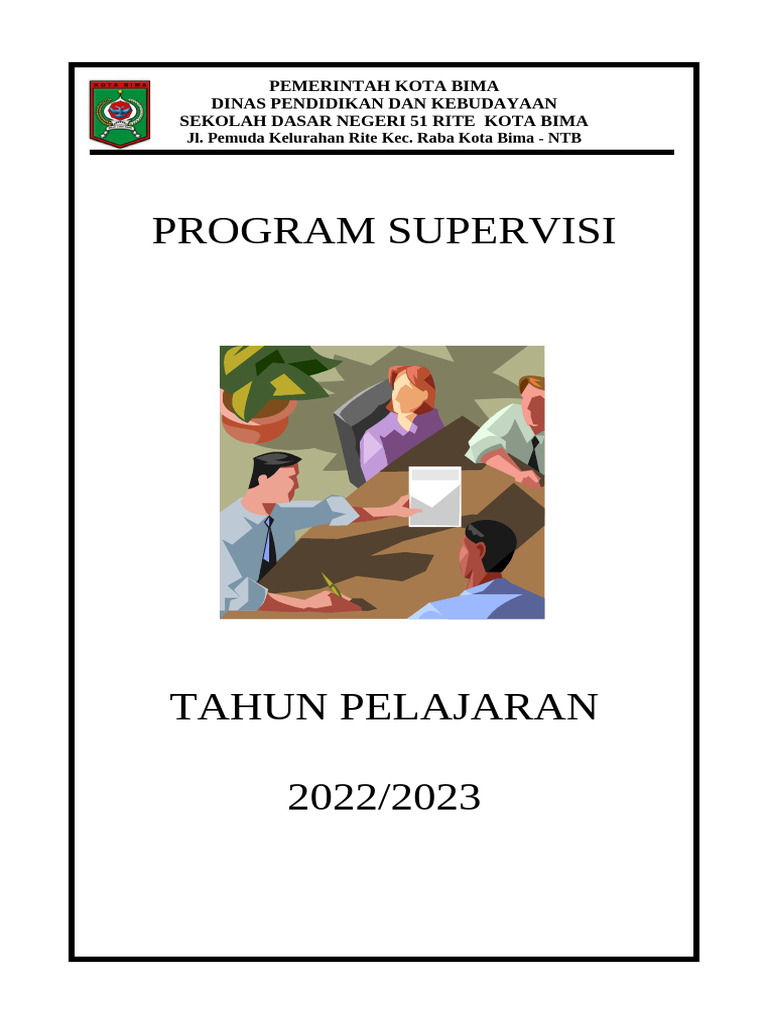 Program Supervisi 2022 Baru Fix | PDF
