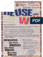 How to participate in UTM's Reuse and Win contest