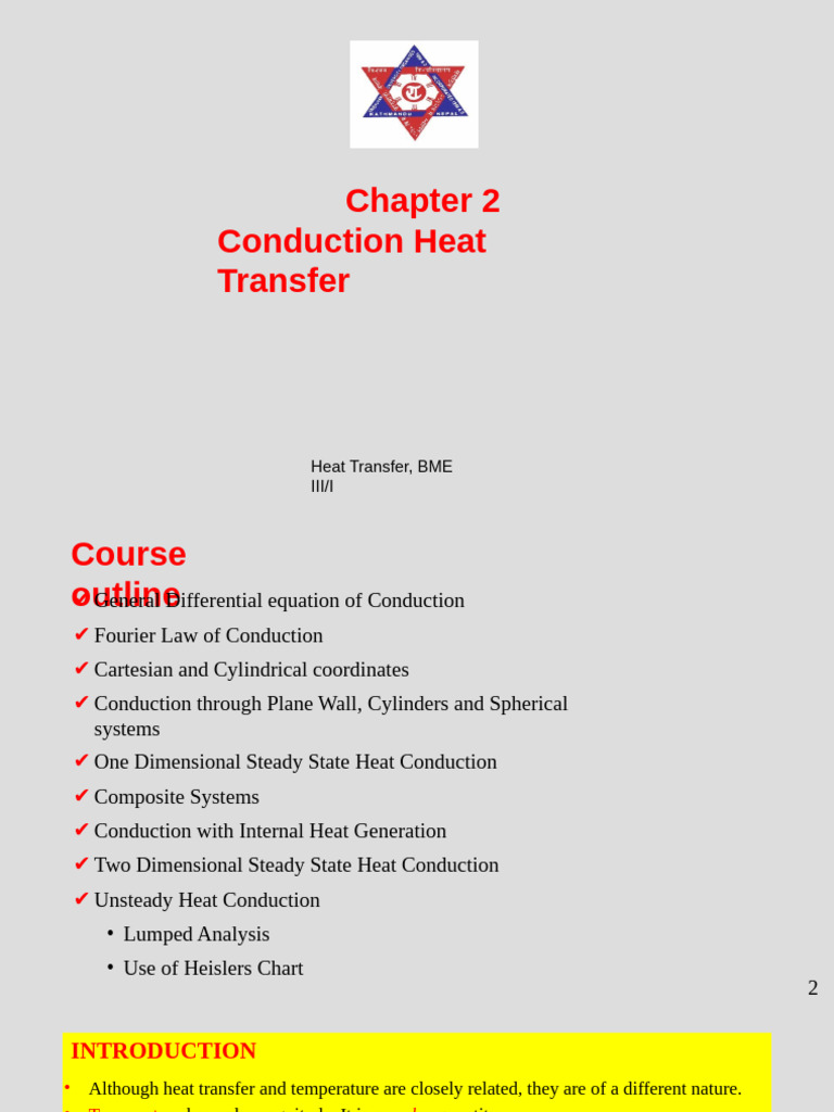 Conduction Heat Transfer | PDF | Thermal Conduction | Heat Transfer