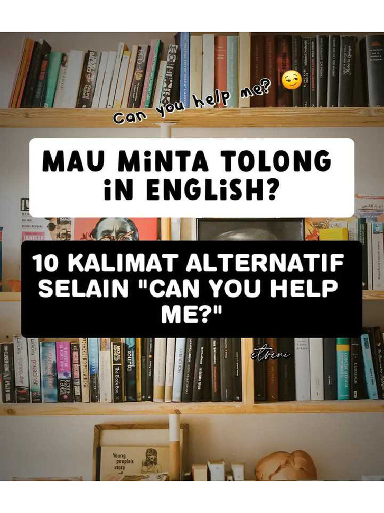 040 Minta Tolong Dalam Bahasa Inggris | PDF
