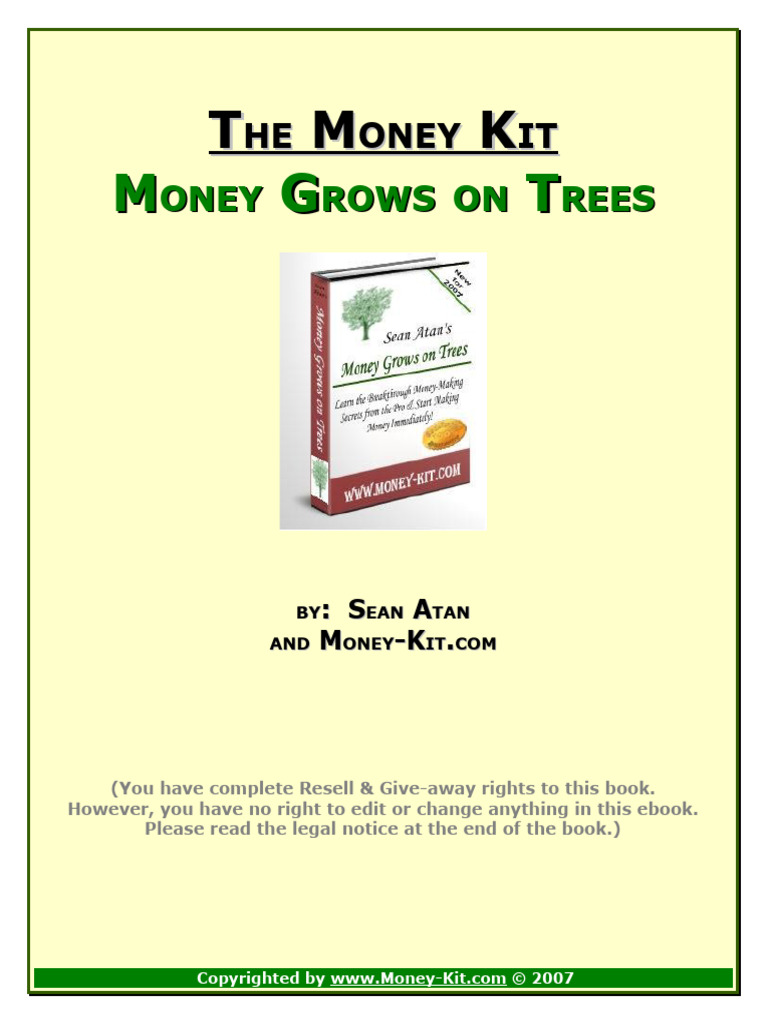 Money Grows On Trees | PDF | Auction | Pay Pal