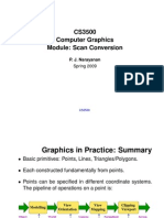 CS3500 Computer Graphics Module: Scan Conversion: P. J. Narayanan