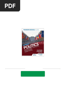(PDF Download) Pearson Edexcel A Level Politics: Uk Government and Politics, Political Ideas and Global Politics David Tuck Fulll Chapter