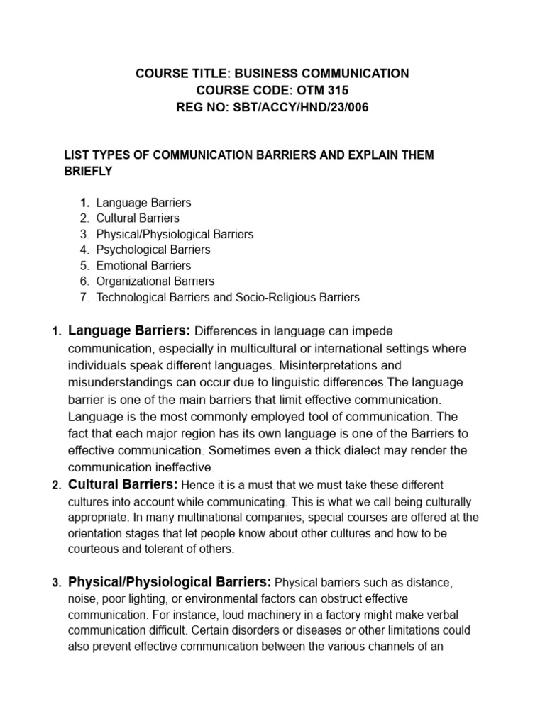 Business Communication - 2 | PDF