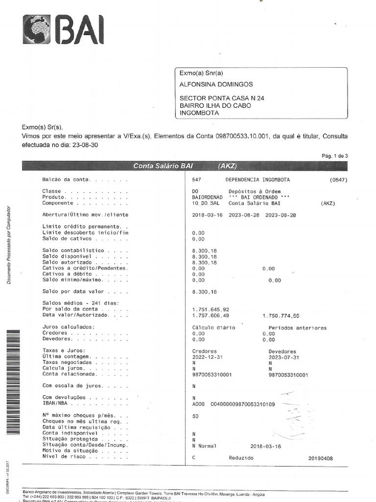 Comprovativo | PDF
